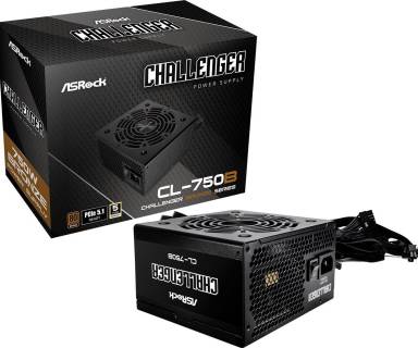 Блок питания ASRock Challenger 750W (CL-750B) Black