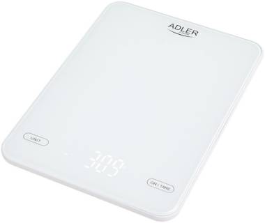 Весы кухонные ADLER AD 3177 white