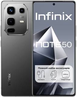 Смартфон Infinix Note 50 (X6858) 8/256Gb Shadow Black