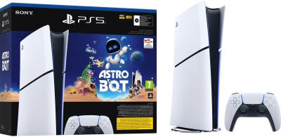 Игровая приставка Sony PlayStation 5 Slim Digital Edition 1TB Astro Bot Bundle 1000044336