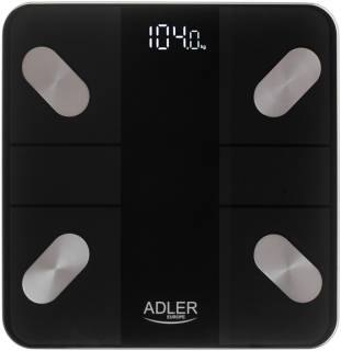 Весы напольные ADLER AD 8186 black