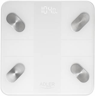 Весы напольные ADLER AD 8186 white