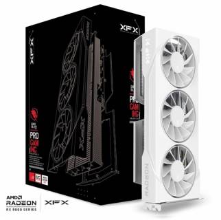 Видеокарта XFX Swift AMD Radeon RX 9060 XT OC White Triple Fan Gaming Edition 16GB RX-96TS316W7