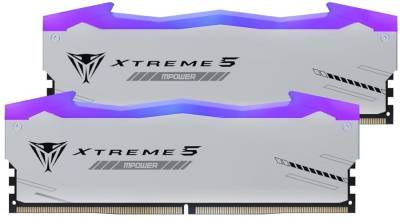 Оперативная память Patriot Viper Xtreme 5 RGB MPOWER DDR5 32GB (2x16GB) 6000MHz CL30 Kit PVXR532G60C30KM