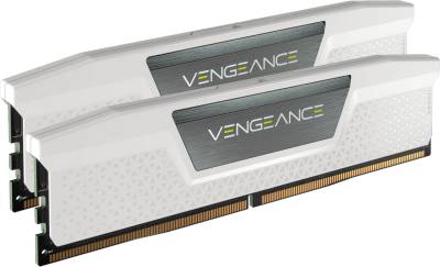 Оперативная память Corsair Vengeance White DDR5 32GB (2x16GB) 6000MHz CL30 Kit CMK32GX5M2B6000Z30W