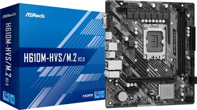 Материнская плата ASRock H610M-HVS/M.2