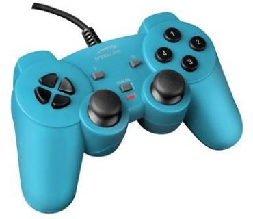 Игровой контроллер Speed Link PC STRIKE бирюзовый SL-6535-STE-01