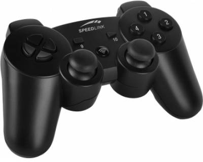 Игровой контроллер Speed Link Strike FX Wireless PC PS3 black SL-6565-SBK-01