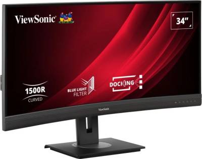 Монитор Viewsonic 34' UWQHD Curved Docking Monitor VG3456C VS19216