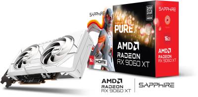 Видеокарта Sapphire PURE AMD Radeon RX 9060 XT 16GB 11350-02-20G
