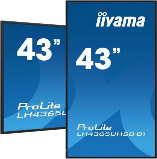 Монитор iiyama ProLite LH4365UHSB-B1