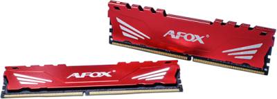 Оперативная память AFOX Gaming Red DDR4 64GB (2x32GB) 3200MHz CL16 Kit AFLD464PX1CAD