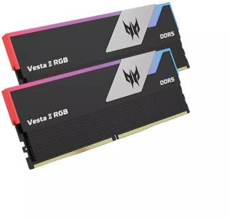 Оперативная память Acer Predator Vesta II Black RGB DDR5 32GB (2x16GB) 6000MHz CL36 Kit BL.9BWWR.652