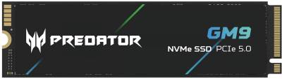 Внутренний HDD/SSD Acer Predator GM9 1TB M.2 2280 NVMe PCIe Gen5 x4 TLC BL.9BWWR.136
