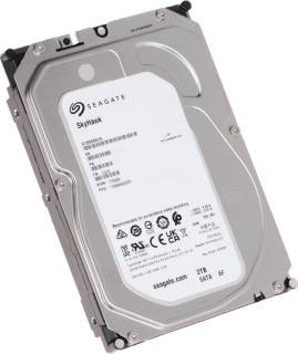 Внутренний HDD/SSD Seagate SkyHawk Surveillance 2TB 5400rpm 256MB ST2000VX016