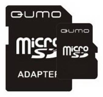 Карта памяти QUMO microSDHC 16GB Class 6 QM16GMICSDHC6