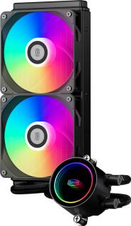 Кулер PCCooler DA240 ARGB Black DA240-BKAWXX-GL