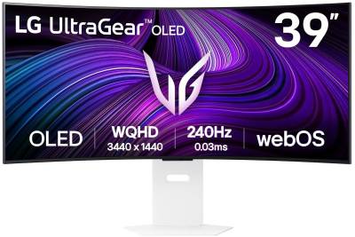Монитор Lg 39' UltraGear OLED Curved Gaming Monitor with webOS 39GX90SA-W