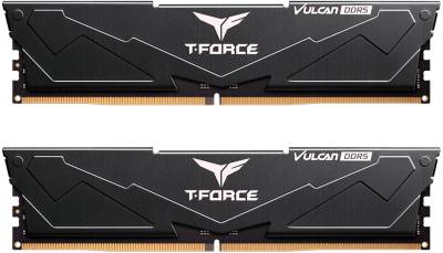 Оперативная память Team T-Force Vulcan Black DDR5 32GB (2x16GB) 6000MHz CL38 Kit FLBD532G6000HC38JDC01