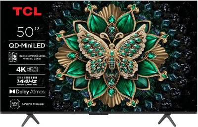 Телевизор Tcl 50 Premium QD-MiniLED C6K Google Smart TV 2025 50C6K