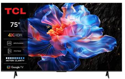 Телевизор Tcl 75 LED P6K 4K Google Smart TV 2025 75P6K