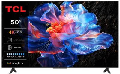 Телевизор Tcl 50 LED P6K 4K Google Smart TV 2025 50P6K