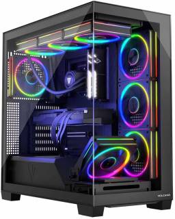 Корпус Modecom VOLCANO STELLAR ARGB MIDI 5F BLACK AT-STELLAR-5F-ARGB-10