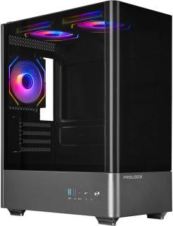 Корпус ProLogiX Lumi GM-01AB Glass Black