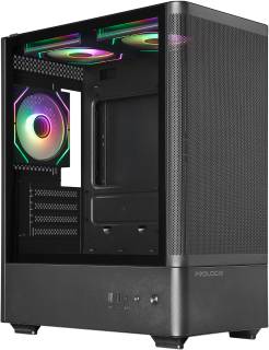 Корпус ProLogiX Lumi GM-01MAB Mesh Black