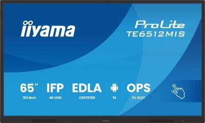 Монитор iiyama 65 ProLite TE6512MIS-B4AG