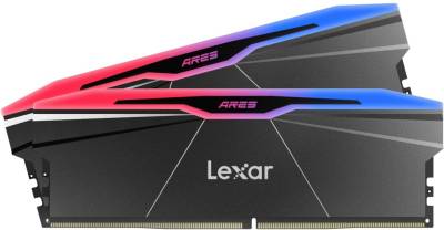 Оперативная память Lexar ARES RGB 2nd Gen DDR5 Desktop Memory 32GB (2x16GB) 7600MHz CL36 Kit LD5U16G76C36BR-RGD
