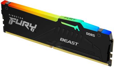Оперативная память Kingston FURY Beast Black RGB EXPO DDR5 8GB 6000MHz CL30 KF560C30BBEA-8
