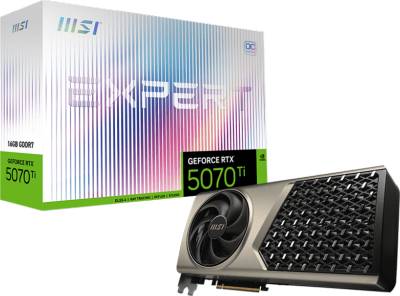 Видеокарта MSI GeForce RTX 5070 Ti 16GB EXPERT OC RTX 5070 Ti 16G EXPERT OC