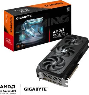 Видеокарта Gigabyte Radeon RX 9070 XT GAMING 16GB GV-R9070XTGAMING-16GD