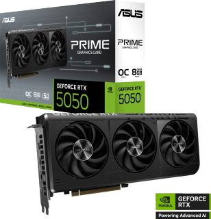 Видеокарта ASUS Prime GeForce RTX 5050 8GB GDDR6 OC Edition PRIME-RTX5050-O8G