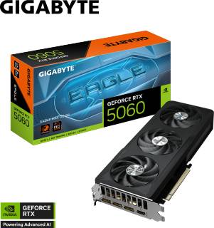 Видеокарта Gigabyte GeForce RTX 5060 EAGLE MAX OC 8GB GV-N5060EAGLEMAX OC-8GD