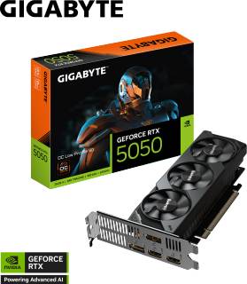 Видеокарта Gigabyte GeForce RTX 5050 OC Low Profile 8GB GV-N5050OC-8GL