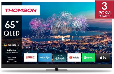 Телевизор Thomson 55 QLED Plus Google TV G6C14 65QG6C14