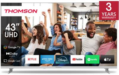 Телевизор Thomson 43 Google TV UHD UG4S14W White 43UG4S14W