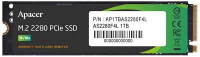 Внутренний HDD/SSD Apacer AS2280F4L 1TB M.2 2280 NVMe PCIe Gen5 x4 3D TLC AP1TBAS2280F4L-1