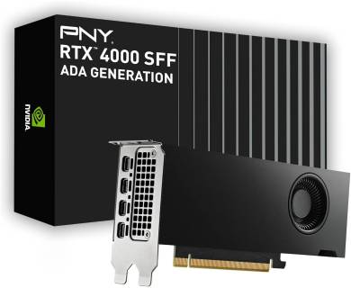 Видеокарта PNY NVIDIA RTX 4000 SFF 20GB VCNRTX4000ADALP-SB