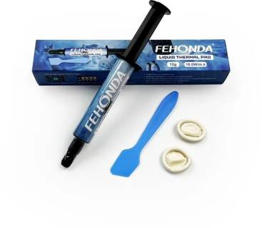 Fehonda Термопрокладка рідка LTP81, 18 Вт/мК, 12 г, зі штапелем FHD-LTP81-12G-TBX