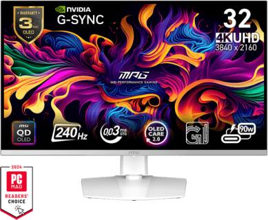 Монитор MSI Monitors MPG 321URXW QD-OLED White MPG_321URXW_QD-OLED
