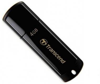 Флеш-память USB Transcend JetFlash 350 4GB Black USB 2.0 TS4GJF350