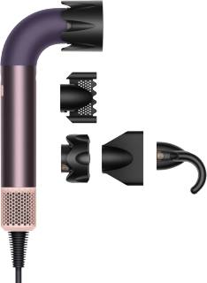Фен Dyson HD18 Supersonic Professional Hair Dryer Curly+Coily, Jasper Plum 123486-01