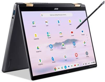 Ноутбук Acer Chromebook Plus Spin 714 Chrome Gold NX.KYPEP.001