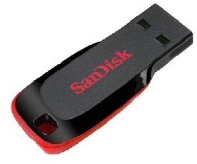 Флеш-память USB SanDisk Cruzer Blade 16GB Black USB 2.0 SDCZ50-016G-B35