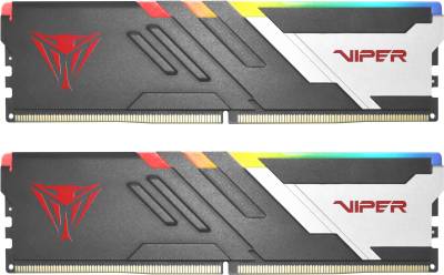 Оперативная память Patriot Viper Venom RGB DDR5 64GB (2x32GB) 6000MHz CL30 Kit PVVR564G600C30K