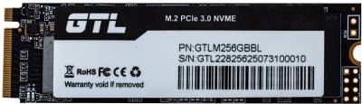 Внутренний HDD/SSD GTL Green Light 256GB M.2 2280 NVMe PCIe Gen3 x4 3D TLC GTLM256GBBL