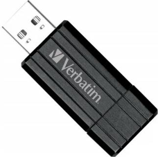 Флеш-память USB Verbatim Store N Go Pin Stripe 32Gb Black USB 2.0 49064